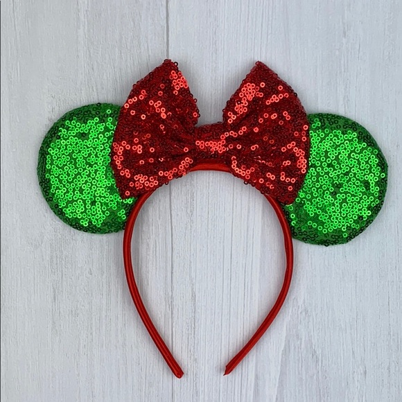Disney Minnie Mouse Holiday Ears - Picture 1 of 1